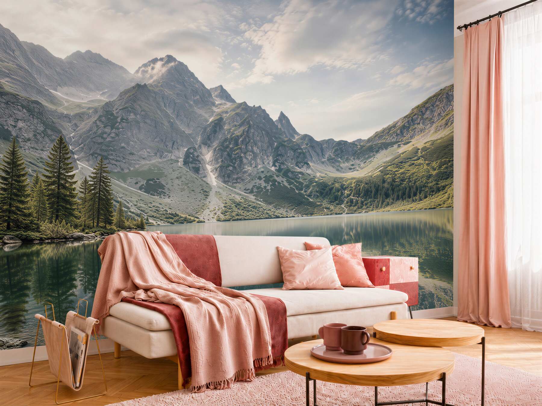 Fototapeta Jezioro w górach Tatry ?v23